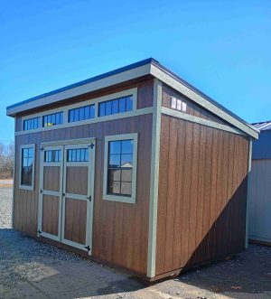 10 x 16 Modern Shed (High Wall) Shed - Summersville, WV