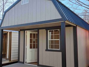 12 x 24 Lofted Barn (Low Wall) Shed - Summersville, WV