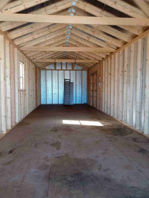 12 x 36 Lofted Barn (High Wall) Shed - Summersville, WV - Image 2