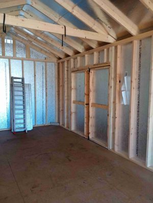 12 x 36 Lofted Barn (High Wall) Shed - Summersville, WV - Image 3