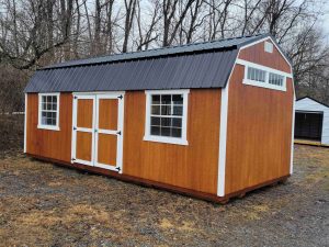 12 x 24 Lofted Barn (Low Wall) Shed - Lewisburg, WV