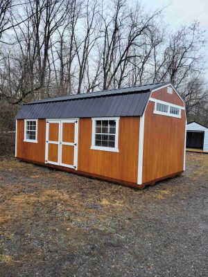 12 x 24 Lofted Barn (Low Wall) Shed - Lewisburg, WV