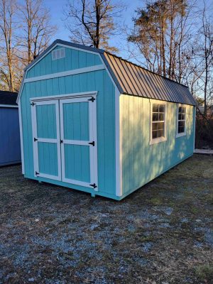 10 x 20 Lofted Barn (Low Wall) Shed - Lewisburg, WV - Image 3