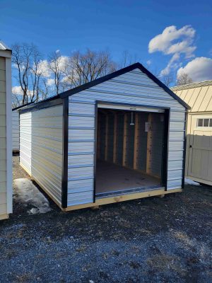 10 x 16 Value Metal Shed (Low Wall) Shed - Lewisburg, WV - Image 3