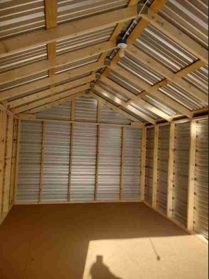 10 x 16 Value Metal Shed (Low Wall) Shed - Covington, VA - Image 2