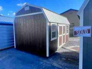 10 x 16 Lofted Barn (Low Wall) Shed - Princeton, WV