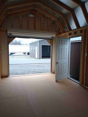 12 x 20 Lofted Barn (High Wall) Shed - Summersville, WV - Image 3