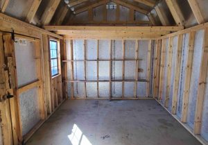 10 x 16 Lofted Barn (Low Wall) Shed - Beckley, WV - Image 2