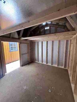 10 x 12 Lofted Barn (Low Wall) Shed - Princeton, WV - Image 2