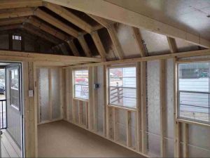 10 x 20 Lofted Barn (Low Wall) Shed - Covington, VA - Image 3