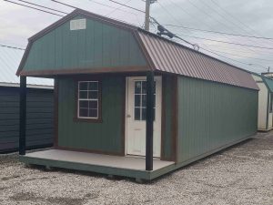 12 x 36 Lofted Barn (Low Wall) Shed - Beckley, WV