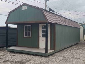 12 x 36 Lofted Barn (Low Wall) Shed - Beckley, WV