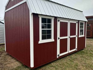 10 x 16 Lofted Barn (Low Wall) Shed - Lynchburg, VA