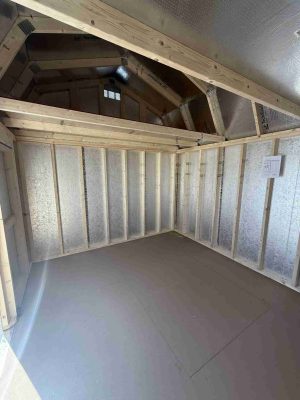 8 x 12 Lofted Barn (Low Wall) Shed - Princeton, WV - Image 2