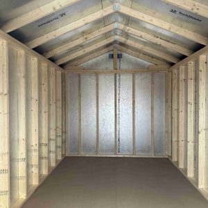 8 x 12 A Frame (Low Wall) Shed - Christiansburg, VA - Image 3