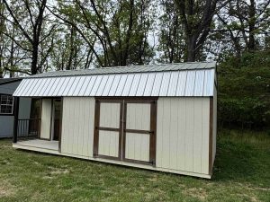 12 x 24 Lofted Barn (Low Wall) Shed - Lynchburg, VA
