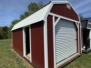 12 x 20 Lofted Barn (Low Wall) Shed - Lynchburg, VA