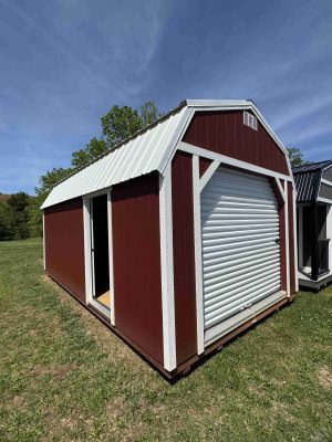 12 x 20 Lofted Barn (Low Wall) Shed - Lynchburg, VA