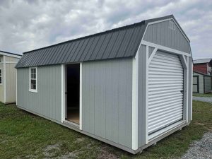 12 x 24 Lofted Barn (Low Wall) Shed - Lynchburg, VA