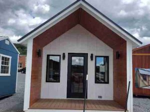 12 x 20 Cambridge Luxury Shed (Low Wall) Shed - Covington, VA