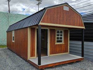 12 x 28 Lofted Barn (Low Wall) Shed - Beckley, WV